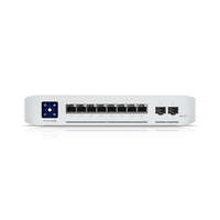 UBIQUITI Ubiquiti UniFi USW-Enterprise-8-PoE 8x 2.5GbE Multi-Gigabit PoE LAN 2xSFP+ port L3 menedzselhető switch