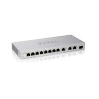 ZYXEL ZyXEL XGS1250-12 8xGbE LAN 3xMulti-Gig 1/2.5/5/10G LAN 1x 10G SFP+ port web menedzselhető Multi-Gigabit Switch