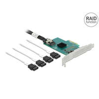 DELOCK Delock 89051 4xSATA 6Gb/s RAID/HyperDuo low profile PCI Express kártya
