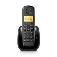 GIGASET Gigaset A180 DECT hívóazonosítós fekete telefon