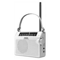 SANGEAN Sangean PR-D6W hordozható AM/FM fehér táskarádió