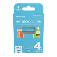 ENELOOP Panasonic Eneloop BK-4LCCE/4BE AAA 550mAh mikro ceruza akku 4db/csomag