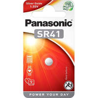 PANASONIC Panasonic SR-41 1,55V ezüst-oxid gombelem 1db/csomag