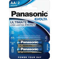 PANASONIC Panasonic EVOLTA LR6EGE/2BP 1,5V AA/ceruza szupertartós alkáli elem 2 db/csomag