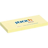 STICK N Stick&#039;N 38x51 mm 3x100 lap pasztell sárga öntapadó jegyzettömb