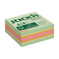 STICK N Stick&#039;N 51x51 mm 240 lap az erdő színei pasztell mix öntapadó kockatömb