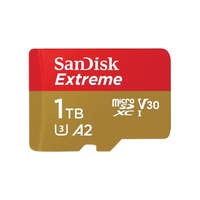 SANDISK Sandisk 1TB SD micro Extreme (SDXC Class 10 UHS-I U3) memória kártya