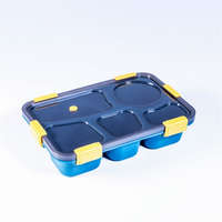 Iris Iris KT-004-BL 5 rekeszes kék műanyag ételhordó doboz