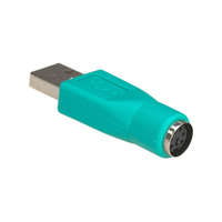AKYGA Akyga AK-AD-14 USB 2.0 A -> PS/2 M/F adapter zöld