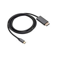 AKYGA Akyga AK-AV-18 USB-C -> HDMI 1.4 M/M video kábel 1.8m fekete