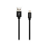 CANYON Canyon Charge & Sync MFI Lightning -> USB 2.0 A M/M adatkábel 1m fekete