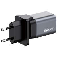 VERBATIM Verbatim 32200 GNC-35 GaN Charger 35W USB Type-A + Type-C hálózati töltő adapter