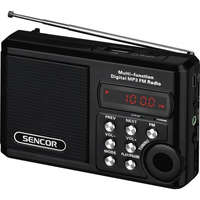 Sencor Sencor SRD 215 B fekete MP3 lejátszó és kisrádió