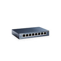 TP-LINK TP-Link Switch - TL-SG108 (8 port, 1000Mbps; fém ház)
