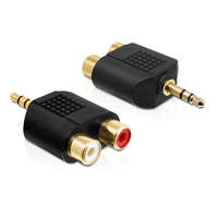 DELOCK Delock Átalakító - 65365 (3.5 mm Jack > 2 x RCA, apa/anya)