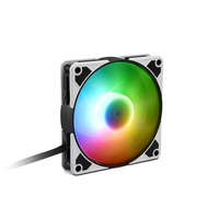 SHARKOON Sharkoon Cooler 12cm - SilentStorm 120 PWM RGB Fan (20,4dB; 93,6 m3/h; 1400rpm; 3pin + 4pin csatlakozó; ház hűtésre)