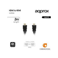 APPROX APPROX Kábel - HDMI 1.4 kábel apa/apa 3m