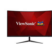 VIEWSONIC ViewSonic Monitor 31,5" - VX3218-PC-mhd (VA, 16:9, 1920x1080, 165Hz, 1ms, 300cd/m2, 2xHDMI, DP, VESA, SPK, ívelt)