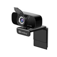 SANDBERG Sandberg Webkamera - USB Chat Webcam 1080P HD (1920x1080, 30 FPS, USB 2.0, univerzális csipesz, mikrofon, 1,5m kábel)