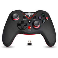SPIRIT OF GAMER Spirit of Gamer Gamepad Vezeték Nélküli - XGP WIRELESS Red (USB, Vibration, PC és PS3 kompatibilis, fekete-piros)