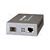 TP-LINK TP-LINK Optikai Media Konverter 1000(réz)-1000FX(LC) Single/Multi mód, MC220L