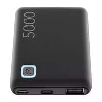 CELLULARLINE CELLULARLINE Power Bank ESSENCE 5000 (5000mAh portable charger), Black