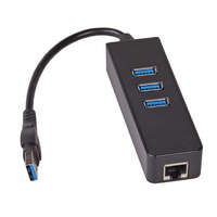 Akyga Akyga AK-AD-32 USB3.0 3-port + Ethernet Hub