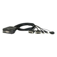 ATEN ATEN CS22D 2-Port USB DVI Cable KVM Switch with Remote Port Selector