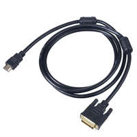  Akyga AK-AV-11 HDMI / DVI-D (Dual Link) (24+1) Cabe 1,8m Black