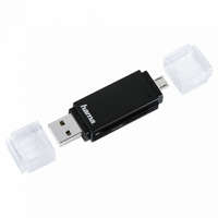 Hama Hama Basic USB2.0 SD/microSD OTG Card Reader Black