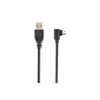 Gembird Gembird CC-USB2-AMMDM90-6 Double-sided angled Micro-USB to USB2.0 AM cable 1,8m Black