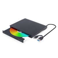 Gembird Gembird DVD-USB-03 Slim DVD-Writer Black BOX