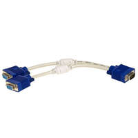  Akyga AK-AD-20 VGA (m) / 2x VGA (f) 2x 15cm