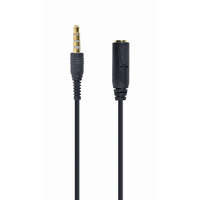 Gembird Gembird CCA-419 3.5 MM 4-PIN audio cross-over adapter cable 0,18m Black
