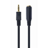 Gembird Gembird CCA-421S-5M audio cable JACK 3.5mm M/JACK 3.5mm F 5m Black