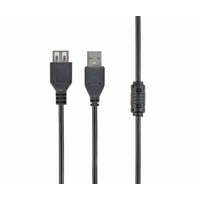  Gembird CCF-USB2-AMAF-15 USB-A 2.0 cable with ferrite core 4,5m Black