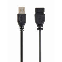 Gembird Gembird CCP-USB2-AMAF-6 USB 2.0 A- A-socket 6ft cable 1,8m Black