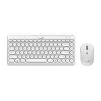 Genius Genius LuxeMate Q8000 Stylish Wireless Keyboard & Mouse Combo White HU