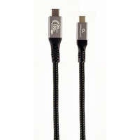  Gembird CCBP-USB3-CMCM100-1.5M Premium USB 3.2 Gen 2x2 Type-C charging & data cable 1,5m Black