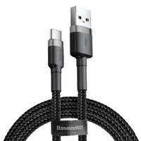 Baseus USB-USB-C kábel Baseus Cafule 3A 0,5 m (szürke-fekete)