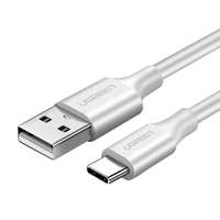UGREEN UGREEN USB és USB-C QC3.0 kábel, 0,25 m (fehér)