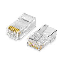 UGREEN UGREEN Ethernet RJ45 dugó, 8P/8C, Cat.5/5e, UTP (50db)