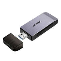 UGREEN UGREEN 4 az 1-ben USB adapter SD + microSD kártyaolvasó (ezüst)