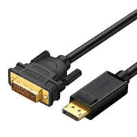 UGREEN UGREEN DP103 DisplayPort-DVI kábel, FullHD, egyirányú, 2 m (fekete)