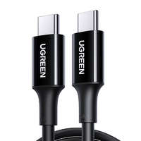 UGREEN UGREEN US300 USB-C-USB-C kábel, 100W, 5A, 1m (fekete)