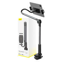 Baseus Phone / tablet rotary clip holder Baseus Otaku Life Rotary Pro (gray)