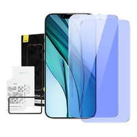 Baseus Baseus iPhone 14/13/13 Pro Üvegfólia kékfény-szűrővel, 0.3 mm (2 db)
