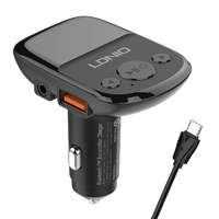 LDNIO LDNIO Bluetooth C706Q, 2USB, AUX Transmiter FM + USB-C cable