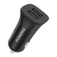 Foneng Car charger dual USB Foneng C07 2.4A (black)