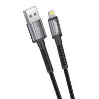 Foneng USB cable for Lightning Foneng X83, 2.1A, 1m (black)